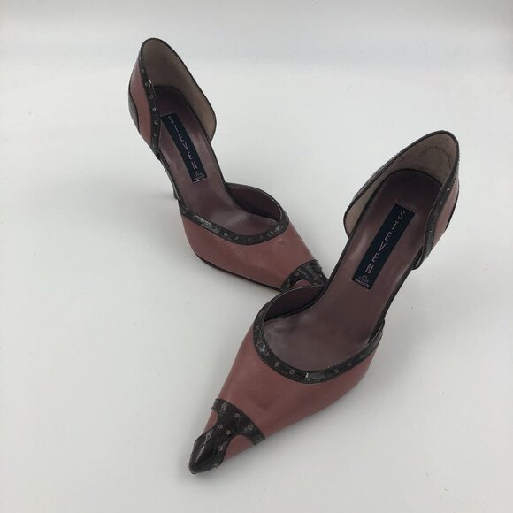 STEVEN by STEVE MADDEN Two-Tone Spectator D'Orsay Pumps 6M NWOT - Picture 6 of 8